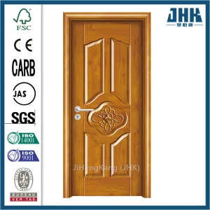 Jhk Thailand Cheap Interior Commercial Plywood Melamine Moulded Door