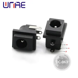 China BLACK DC-063 Power socket is stable, reliable and durable Manufacturer, Factory