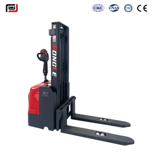 1.5t 3m Battery Operated Hydraulic Mini Forklift Pallet Electric Lifter for Lifting Pallet Stacker