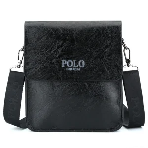 Bolso de cuerpo de cuero para hombres