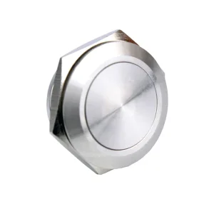 19mm Momentary 2pin Short Body Stainless Steel Push Switch (NO Latch type)