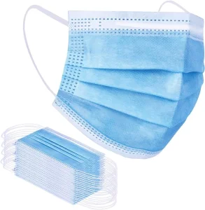 Máscara Cirúrgica Azul Nível 2 Máscaras Faciais de Alta Qualidade Proteção Pessoal Máscara Faciais