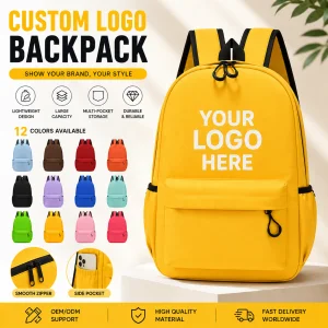 Haslor 2026 Factory OEM Custom Logo Backpack