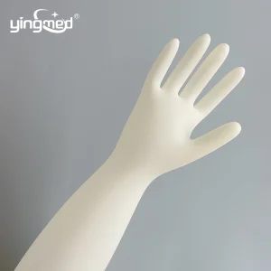 Small Transparent Latex Glove Medical Disposable Gynecology Gloves China Latex Gloves Factory Disposable Work Hand Chemical Resistant