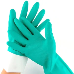Custom Chemical Resistant Acid Alkali Oil Proof Kitchen Cleaning Household Hand Gloves