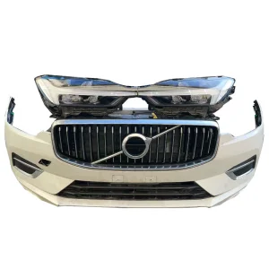For Volvo XC60 Body Kit Upgrade New Plastic Car Bumper Grille Water Tank Engine Hood Headlight Assembly Front Bumper Accessory