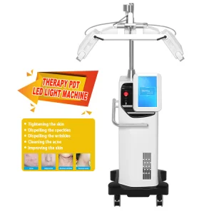 7 Colors PDT LED Photon Light Therapy Machine Unique Light Energy Mode Improve Skin Scalp Problems PDT LED Skin Care Equipment