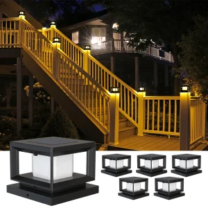 Outdoor Solar Garden Cap