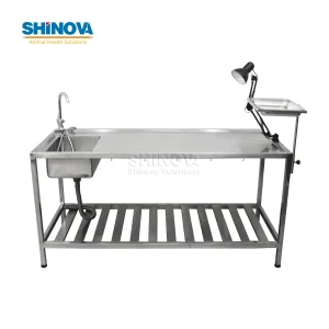 Mechanical Animal Stainless Steel Veterinary Operating Surgical Table for Animal Dissect Table