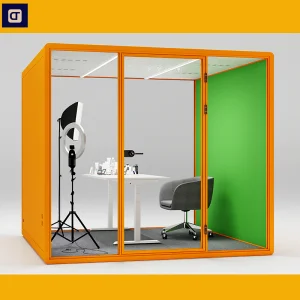 Public Leisure Seating Office Telephone Pods High Back Chair Sofa Meeting Booth Sofa Seating