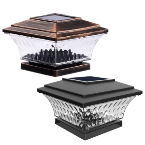 Solar Post Cap Light PVC