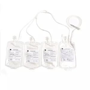 Disposable Blood Collection Bag Medical PVC 450ml Single/Double/Triple/Quadruple Blood Bag/ /Blood Transfusion Bag/Blood Transfer Bag