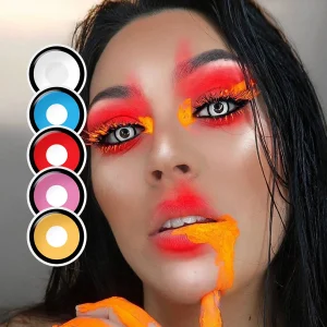 Free Pseyeche Manson Contact Lenses Cosplay Crazy