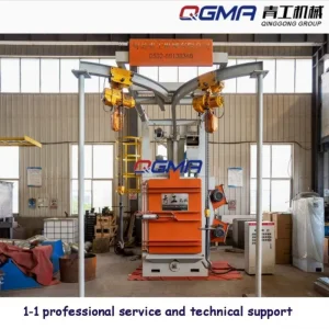 Overhead Hook Type Industrial Shot Cleaning Equipment for Heavy Duty Steel Components