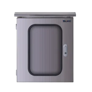 Outdoor High-Protection Double-Door Stainless Steel Distribution Box with IP66 Protection