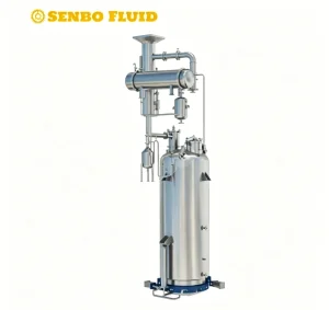 Extractor industrial de acero inoxidable