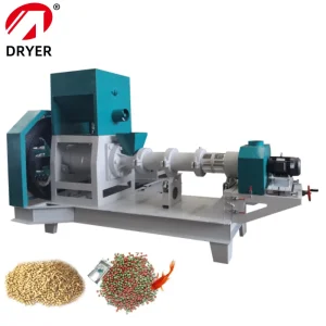 Pet Food Processing Machinery Microwave Drying Equipment Extuder Machine for Fish Meal