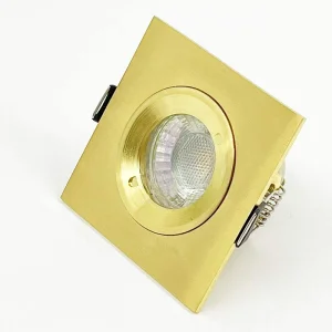 Ultra Thin Waterproof GU10 Base Gold