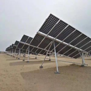 Slew Drive Solar Tracking Controller Single Axis Tilt Solar Tracker Bracket