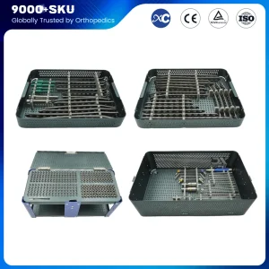 Orthopedic Surgical Large Fragment Locking Set Lower Limbs Locking Plates Instrument