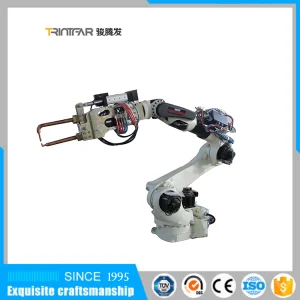Single Side Welder Robotic Welding Machine Steel Box Six Axis Laser Welding Robot Arm