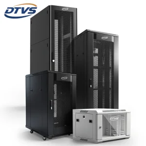 High-Strength SPCC Cold Rolled Steel 4U-52U Standard Server Rack Cabinet For Data Center Network Use DTVS Brand In Stock