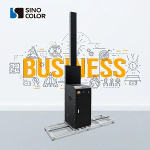 3D Vertical Wall/Glass/Metal/Wood/Paper/Ceramic Mural Art Direct Inkjet Printer Painter Spraying Printing Painting Machine