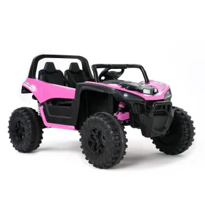 Pink Ride-on Car for Kids 2-Seater