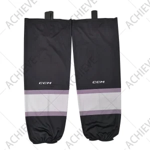 Custom Breathable Heat Transfer Printing 100% Polyester Ice Hockey Socks