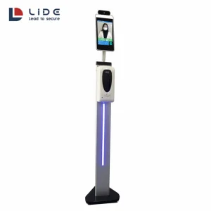 Factory Wholesale Price 5 Inch Facial Recognition Thermometer Temperature Scanner Time Attendance RFID Access Control System