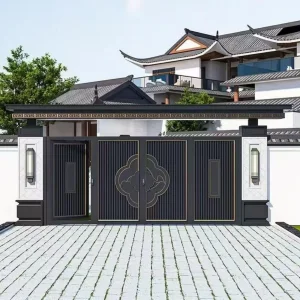 Modern Aluminium Sliding Gate