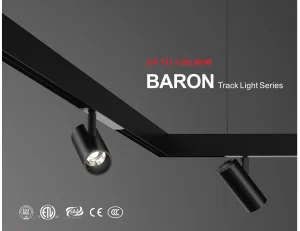 Custom 220v Industrial Zoomable Dimmable COB LED Spot Track Lighting System Modern Design Aluminum High CRI 90 5-Year Warranty
