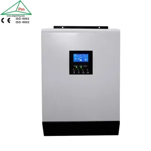 Anti-Dust Single Phase Home Solar DC to AC Conversion String Inverter 1250W 24V with Rss232 USB Lead Acid AGM Battery
