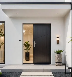 China Bulletproof Security Stainless Steel Pivot Door