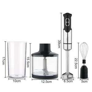 1000W Stainless Steel Variable Speeds Control Immersion Stick Hand Blender