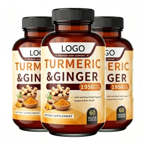 Custom ODM Turmeric Curcumin Capsules Premium Natural Extract Strengthen Joint Protection Enhance Cellular Antioxidant