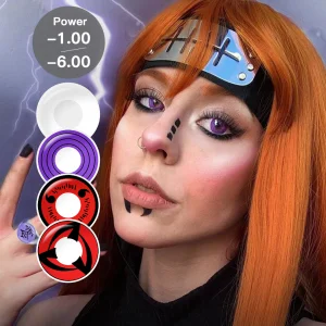 Free Shipping Pseyeche Halloween Disposable Lens Prescription Contact Lenses Cosplay Colored Contact Lenses Lentes De Contacto