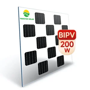 50W 70W/75W 100W150W 200wwith Transparency Thin Film Solar Panel BIPV Product Genre for Building-Integrated Photovoltaics