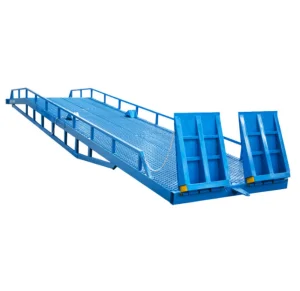 6-10 Ton Foldable Mobile Boarding Bridge New Condition Hydraulic Container Loading Unloading Platform for Restaurant Industries