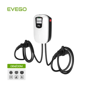 Ocpp Double Gun 44kw AC EV Charger with RFID Function
