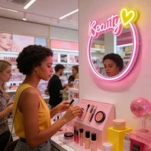 LED Vanity Mirror Neon Light