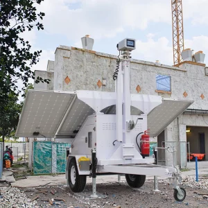 Efficient Portable Solar Power Generator Trailer