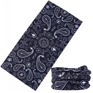 Wholesale Stretchable Adjustable Multifunctional Printed Seamless Tube Head Wear Bandana Dry Fit