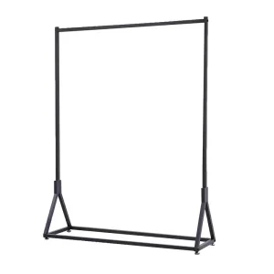 Customized Size Metal Clothing Rack With LED Light