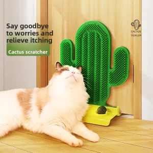 Cat Corner Hair Massage Comb with Catnip