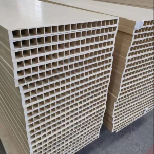 Bedroom Sound Insulation PVC WPC Entry Doors Veneer Modern Swing for Hotel Office Interior