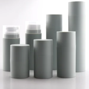 White PP Airless Pump Bottle