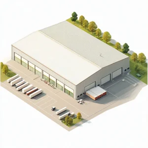 Ibeehive Durable Steel Frame Industrial Buildings
