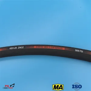 Construction Machinery Power Steering Assemble Wire Multi-Spiral Hydraulic Hose