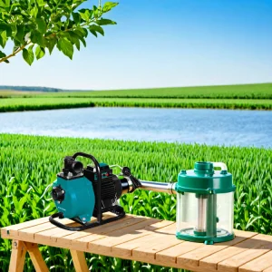 Conjunto completo de máquina de bombeo Ezone, sistema de bomba de agua solar de corriente continua para riego agrícola